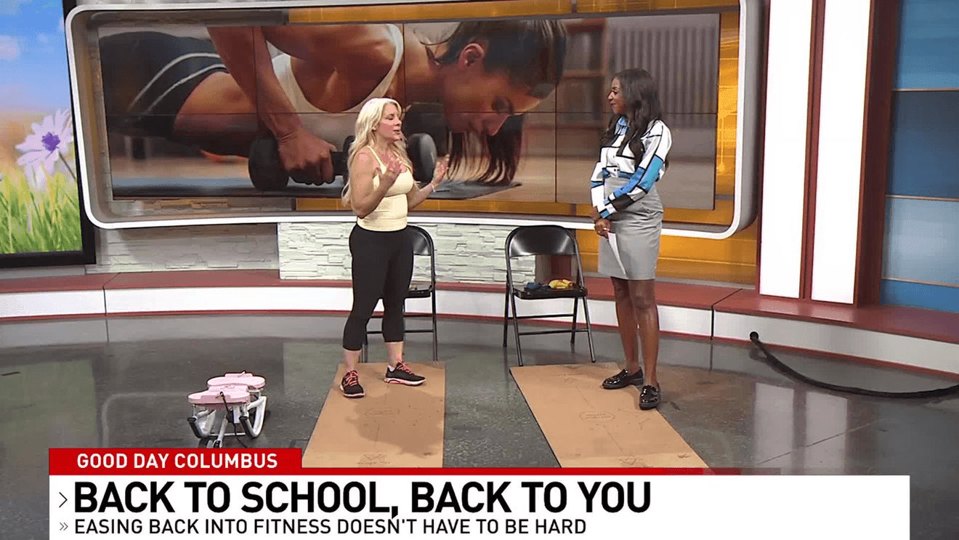 Dr. Julie Wilkes on Good Day Columbus: Back to you: a simple back-to-school fitness reset